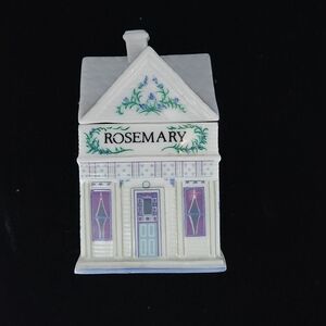Lenox - The Lenox Spice Village ROSEMARY Fine Porcelain Jar